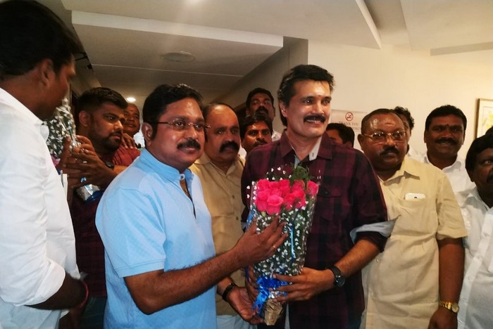 தினகரனுக்கு வாழ்த்துக்கூறிய ரஞ்சித்