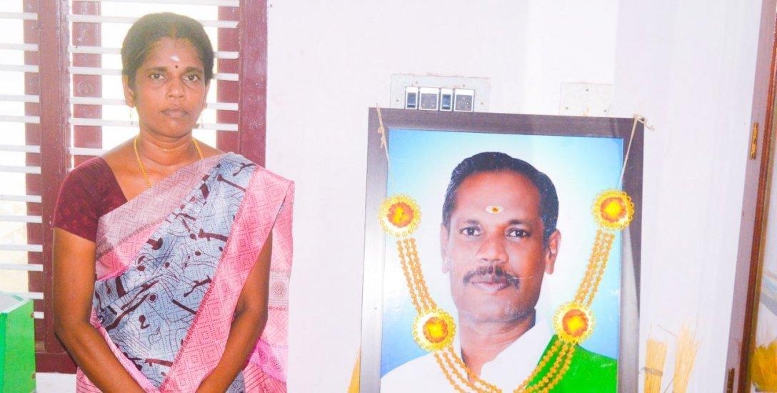 'நெல்' ஜெயராமன் மனைவி